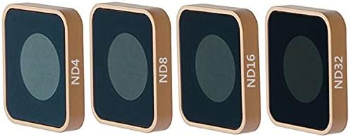 QKOO ND Filter Kit for GoPro Hero 7 Black/Hero (2018)/Hero 6 Black/Hero 5 Black - ND4, ND8, ND16, ND32 Lens Filter (4-Pack) - Neutral Density Lens Filters Set Camera Lens Accessories Outdoor Sport