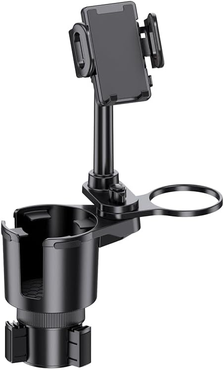 CGEAMDY Car Drink Holder Table Tray, 360° Adjustable Car Table With - View #3