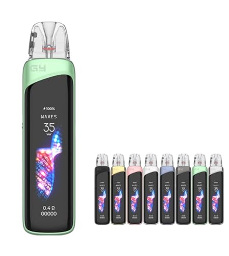 [EF Caliburn G4 Pro Pod System Kit 1800mAh 3ml (35W) Jo[G4 v |bh Vape xCv X^[^[Lbg dq^oR ։ [d jR`t[ (Light Green)