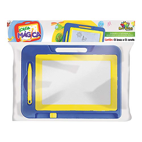Brinquedo Lousa Mágica com caneta Azul Art Brink
