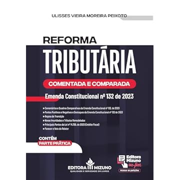 Capa do livro Reforma Tributária Comentada e Comparada - EC nº 132 de 2023