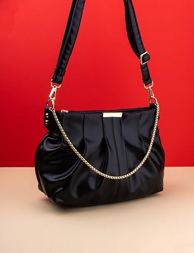 Energy Case Women's Leather Handbag (Black)