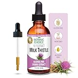 Botanic Choice Milk Thistle Liquid Extract, Alcohol Free, Gluten Free, Fast Acting Traditional Liver Favorite, 1 fl. oz