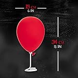 Zoom IMG-2 luce palloncino rosso pennywise merchandise Zoom IMG-2 luce palloncino rosso pennywise merchandise