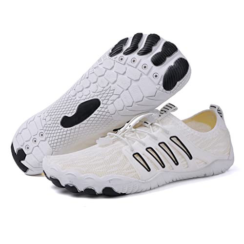 Hike Barefoot Water Shoes for Women Men, Barefoot Shoes with Wide Toe Box, Non-Slip & Quick Dry Breathable Beach Pool Aqua Swim Surf Hiking Walking Shoes