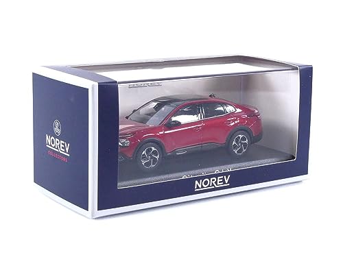 Norev 155482 Collectible Miniature Car, Elixir Red, 1/43e - Image 4