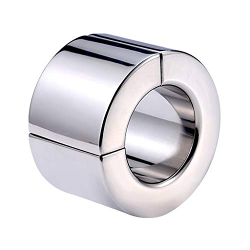 ABBY -J 1PC 40mm Metal Pendant Stretcher Weight Cook Ring Pennis Restraint Stainless Steel for Men - //coolthings.us