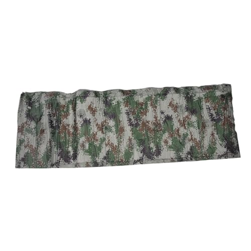 LIOOBO Camping Sleeping Pad Inflatable Long-Lasting Polyester PVC Easy to Store for Hiking Outdoor Activities