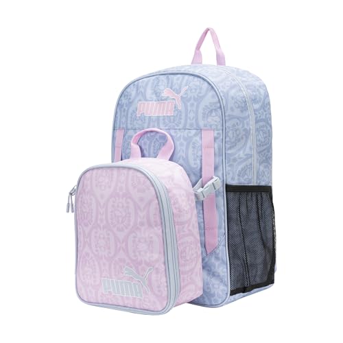 Image of PUMA Colony Combo Backpack, Pink /Blue, OS