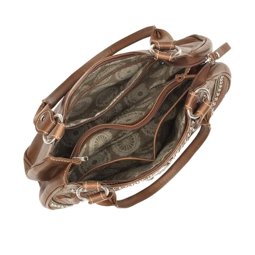 American West Lady Lace 3 Compartment Scoop Tote2