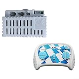 Zilimontt 5-poliger Steuerbox-Empfänger für Kinder Elektroauto mit 2,4 G Sender, kompatibel mit den meisten Kinderfahrzeugen, ABS+Metallmaterial, 1 Set