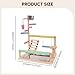 Bothyi Parrot Playground Bird Play Stand Activity Center Cage Accessories Gym Playpen Parrot Playstand for Lovebirds Parakeets Macaw