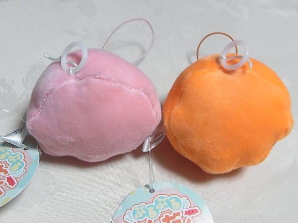 Amazon.co.jp: ぶるぶるめんだこ マスコット 2種2個 ひもを引くと