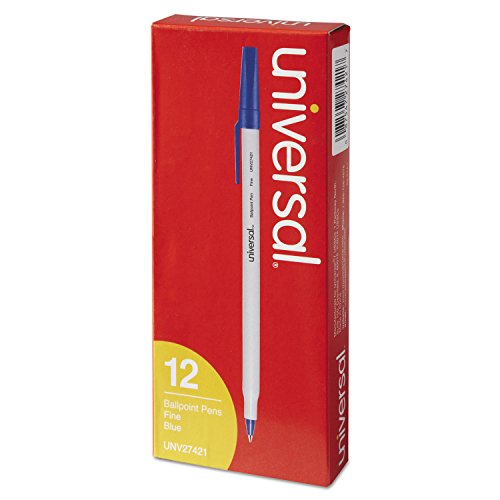Stylo oil-based Universel bleu fin pour écrire sans bavures sur vos documents