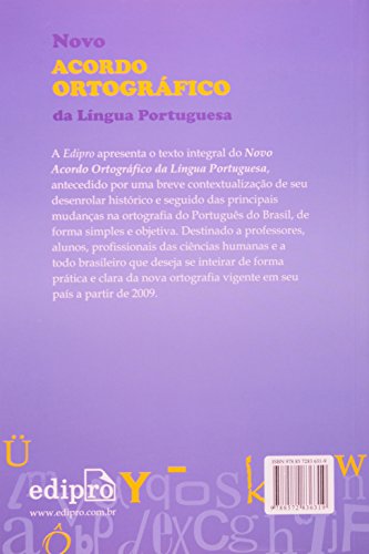 Novo Acordo Ortográfico da Língua Portuguesa