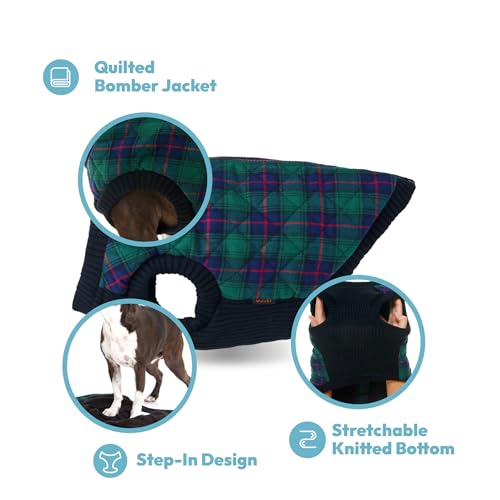 Image of Gooby Fashion Vest Check Dog Jacket, Yellow Check, X-Small