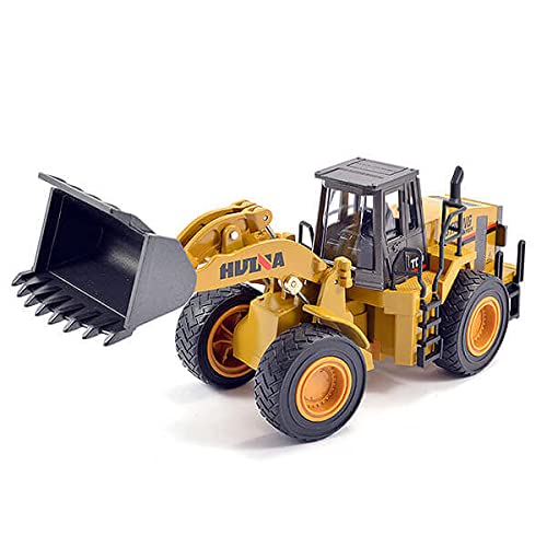 Huina CY1913 1/40 DIECAST ładowarka koła model statyczny, żółty
