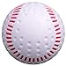 Baden White Dimpled Baseballs with Red Seams | High-Durability for Pitching Machines, Consistent Training, 12-Pack