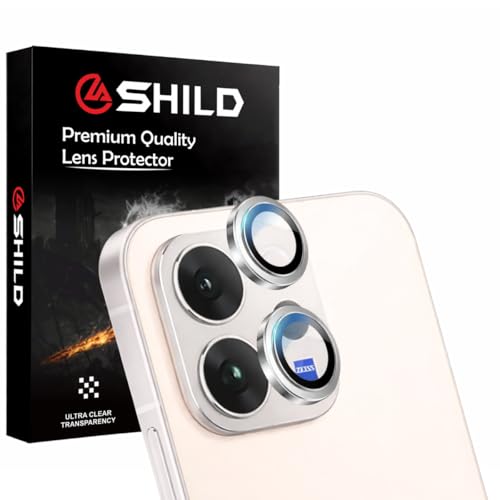 Image of SHILD Camera Lens Protector for Vivo V70 (Silver) | 9H Tempered Glass | Ultra Clear HD | Scratch Resistant | Case Friendly | Easy Installation (1 Pack)