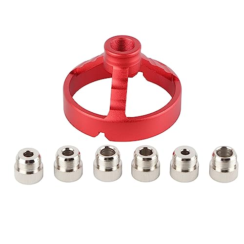 Gabarit de guide de foret vertical 5 à 10 mm localisateur de poinçon rouge