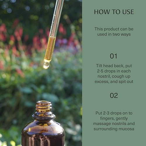 Natural Sinus Relief Decongestant Allergy Relief Support Natural Ingredients | Zen Maitri Nasya Ayurvedic Herbal Oil (30ml) - Image 6