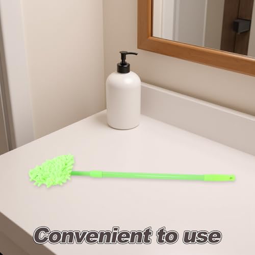 Mopa triangular extensible Tofficu con raspador y rotación para limpiar el hogar 4