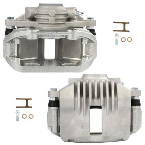 Image of SCITOO 18B4627 18B4626 Rear Left & Right Disc Brake Calipers w /Bracket Fit For Chev For Caprice 1994-1996,For Chev For Impala 1994-1996, Single Piston