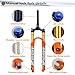 LYYCX Mountain Bike Fork 26/27.5/29 Inch 160mm Travel, Bicycle Front Forks, Air Suspension for AM, XC, MTB, Downhill Cycling - Orange(Straight Manual Lockout,26 inch)