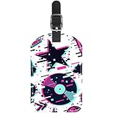 Étiquettes de bagage utiles ainsi qu'une décoration unique, également utilisées comme étiquette de sac d'école pour les enfants.