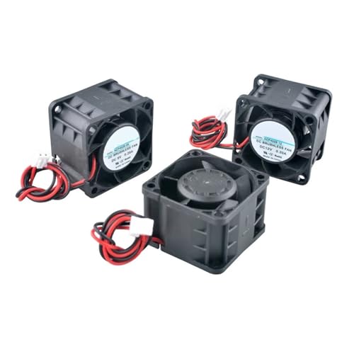 1 pz ACP4028 4 cm 40 mm ventola assiale 40 x 40 x 28 mm ventola di raffreddamento 5 V/12 V/24 V 2 pin for computer di controllo industriale di potenza 1U 2U(DC12V Double ball)