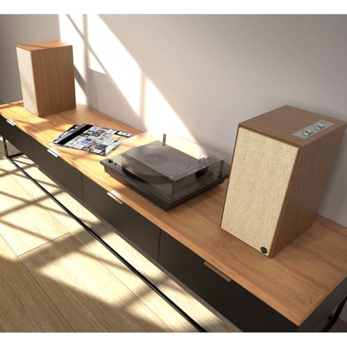 Image of Klipsch The Sevens Heritage Inspired (Pair) Powered Speakers - Walnut