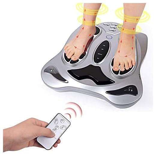 Masajeador de Pies Shiatsu Electrico Circulacion de Pulso de Onda Electromagnética Aparato Fisioterapéutico con Calor Función de Reflexología del Pie-Aliviar ElFascitis Plantar, Regalos