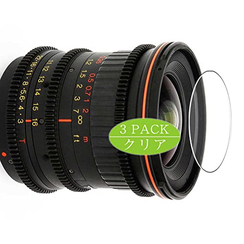 VacFun 3 Piezas Protector de Pantalla, compatible con TOKINA 11 16 T3 CINEMA LENS, Screen Protector Película Protectora (Not Cristal Templado) NuevaVersión