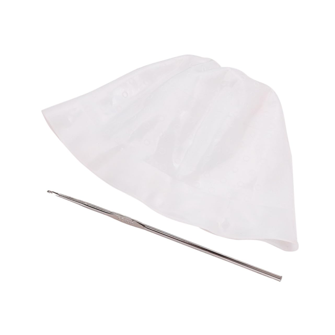 FRCOLOR Hair Coloring Hat with Needle Salon Hair Cap for Permanent Hair Color Application