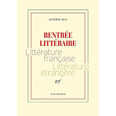 Extraits gratuits - Rentrée littéraire Gallimard 2014