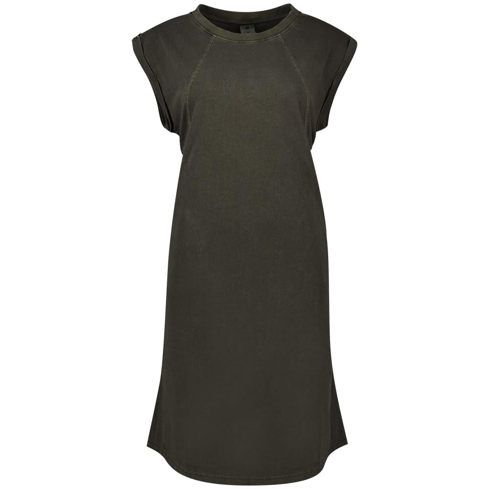 G-Star Women's Seam Detail Overdyed Loose Dress , Grey (asfalt gd D26081-C756-B575), S