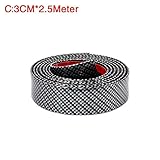 ✔️Paket umfassen: 1 X Carbon Aufkleber