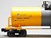 Lionel US Army UNIBODY Tank CAR #18599 O Gauge 2343021, Yellow