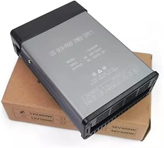 Outdoor Variable Power Supply Rainproof LED Light AC DC 220V-12V 33A (Power:12V 33A 400W)