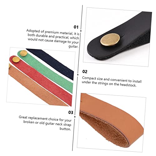 FAVOMOTO 6 Pièces Sangle De Cou De Guitare Harnais En Cuir Crochets Muraux Ukulélé Support Mural Sangle De Cou Basse Serrures De Sangle De Guitare Crochets De Guitare Accessoires De - Les Beatles, Paul McCartney, John Lennon, RIngo Starr, George Harrison FAVOMOTO 6 Pièces Sangle De Cou De Guitare Harnais En Cuir Crochets Muraux Ukulélé Support Mural Sangle De Cou Basse Serrures De Sangle De Guitare Crochets De Guitare Accessoires De – Image 8