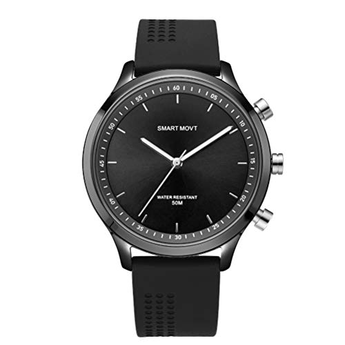 NX05 Paar Uhr Smart Armband Wasserdicht Sport Überwachung Kamera Fitness Tracker Blautooth 4.0 Mechanische Nadel Handgelenk Smartwatch (Schwarz)