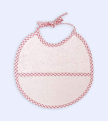 Babyslabbetje met kruissteek om te borduren - Afbeelding 3