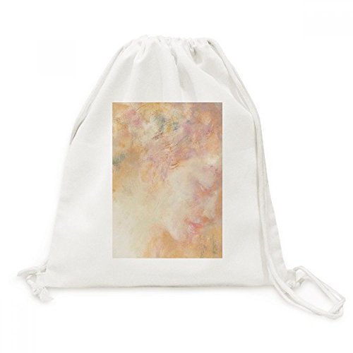 Mlle Xjj Peinture à l'huile sur Toile Drawstring Backpack fini les sacs lourds en voyage