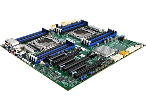 SUPERMICRO X10DAX - Motherboard - extended ATX - LGA2011-v3 Socket - 2 CPUs supported - C612 - USB 3.0 - 2 x Gigabit LAN - HD Au