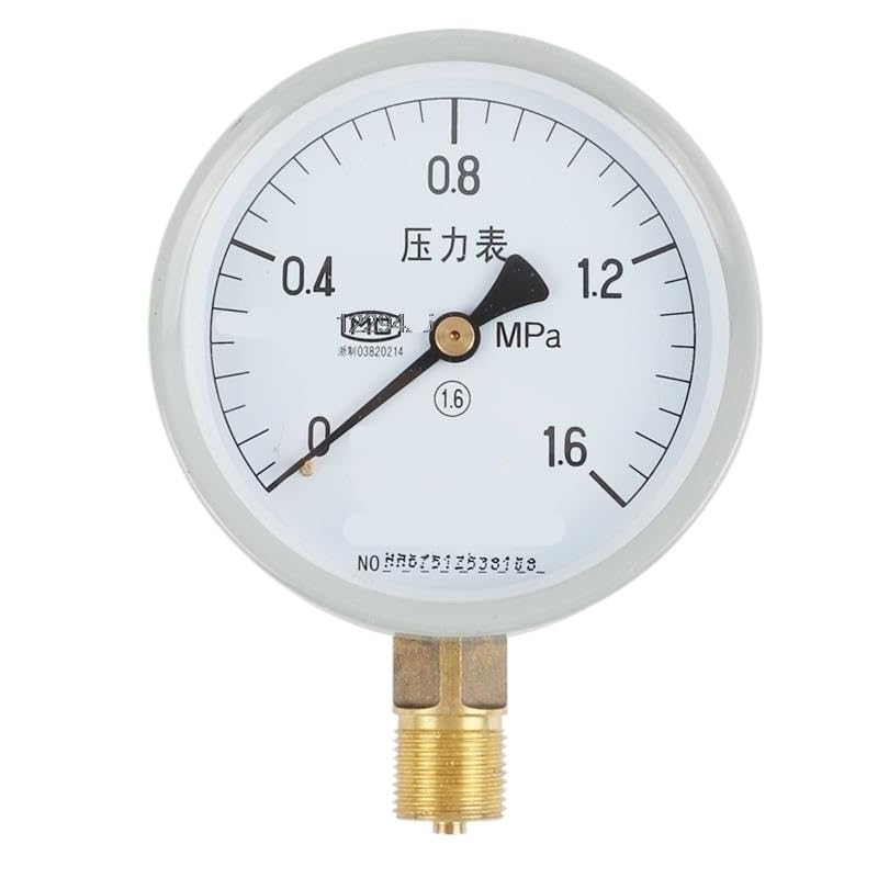 Y-60 Y-100 YN-150 General Pressure Gauges Vacuum Pressure Switch Pressure Gauge(Dia 60mm,0-6Mpa)