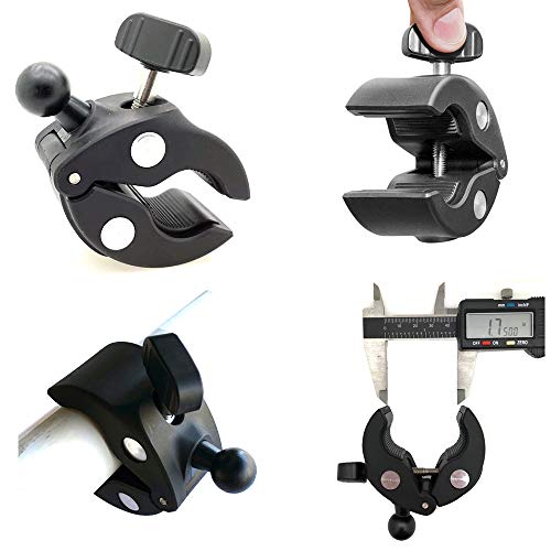 Lycan Series Marine Boat Tablet & Smartphone Pole Handle bar Boat Helm Rail Holder Mount for i Pad Pro 12.9 10.5 9.7 Air Mini GalaxyTab Phone 17 16 15 Pro Max Plus S25 Pixel Surface Pro Slate - Image 6