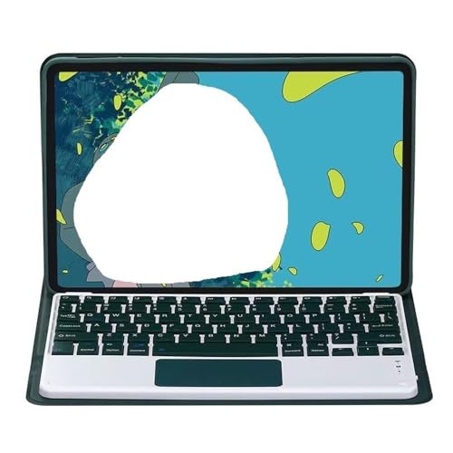 Teclado QWERTY para Xiaomi Pad 8 Pro y 7 en funda de cuero para trabajar en cafeterías 6