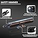 smosun Safehammer - Safe Hammer Glass Breaker Under Water, Car Hammer Seatbelt Cutter Window Breaker Emergency Escape Tool,Safehammer Glass Breaker for New Cars (3PCS Red & Black & Silver)