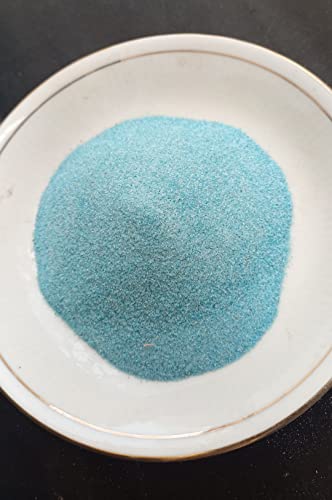 Polvo de apatita azul natural de 1 oz para incrustación fina en artesanías y proyectos de arte 4