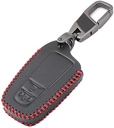 Happyit Renault Schlüsselcase Leder - Kohlefaser Optik Für Koleos Kadjar